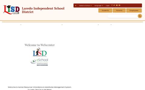 Webcenter - Laredo Independent School District