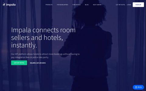 Impala Hotel API for booking rooms and connecting to PMS data