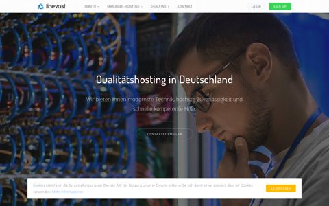 Webhosting in Deutschland – Linevast Hosting