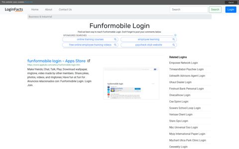 Funformobile Login - funformobile login - Apps Store