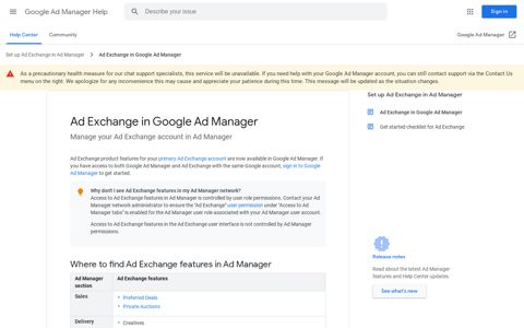 Ad Exchange in Google Ad Manager - Google Support
