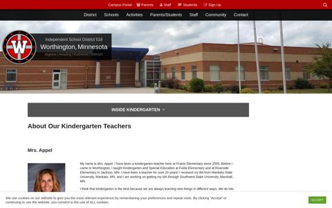 About Our Teachers K – Independent School District 518
