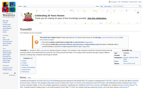 TrustedID - Wikipedia