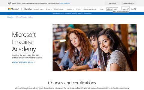 Imagine Academy: Technology Skills & Certification | Microsoft ...