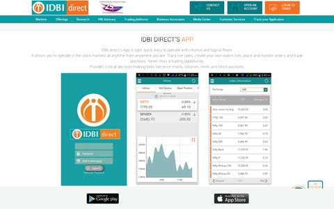 Trading platforms - IDBI Capital