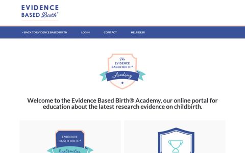 Evidence Based Birth® Academy