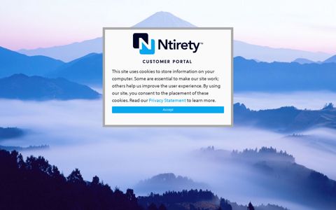 Login | Ntirety Customer Portal