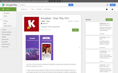 Knuddels - Chat. Play. Flirt. - Apps on Google Play