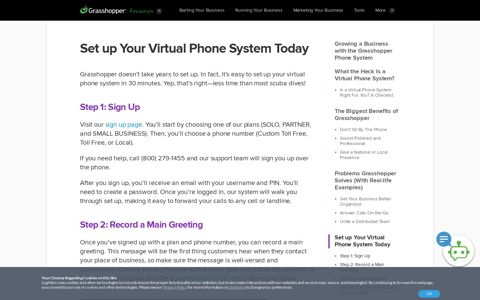Set up Your Virtual Phone System Today - Grasshopper