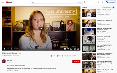 GRS University: Transfers Part 1 - YouTube