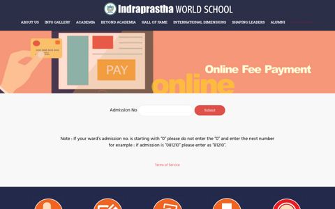 Online FEES :: Indraprastha World School ::: Paschim Vihar ...