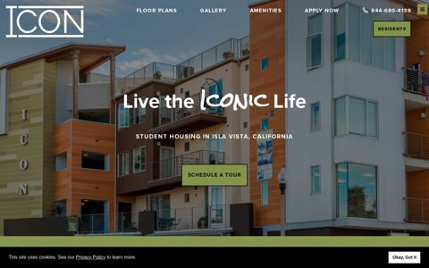 ICON: Isla Vista, CA Student Apartments