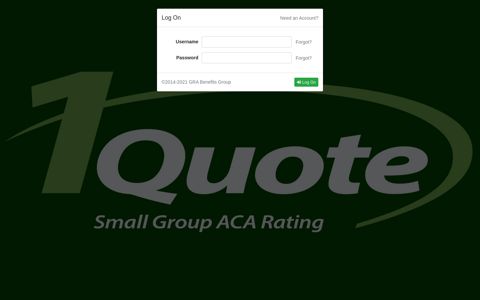 1Quote - GRA Benefits Group: Log On