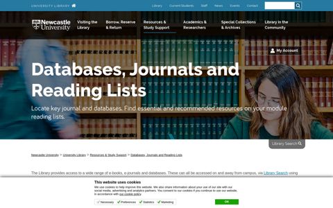 Databases, Journals and Reading Lists - University Library ...