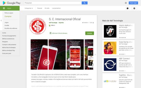 S. C. Internacional Oficial – Apps no Google Play