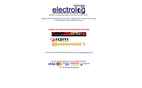 Welcome to Electrolog - Bluehook