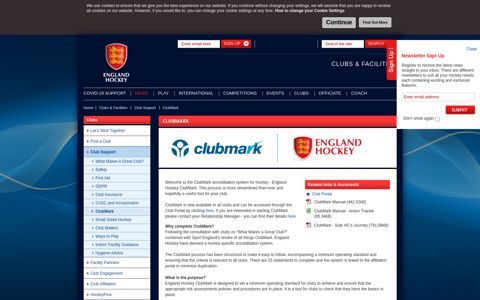 ClubMark - England Hockey