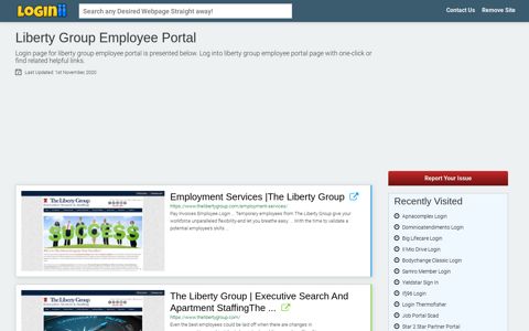Liberty Group Employee Portal