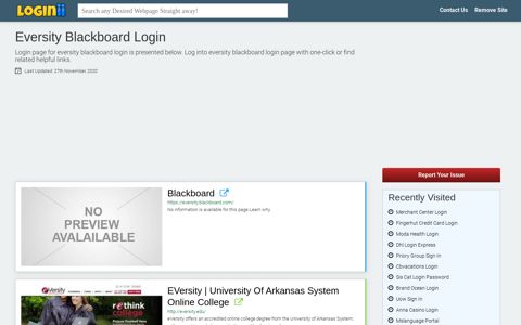 Eversity Blackboard Login - Loginii.com