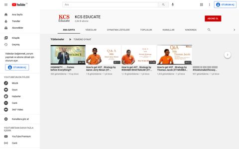 KCS EDUCATE - YouTube