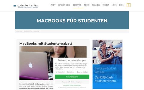 MACBOOKS für STUDENTEN | Als Stundent günstiger zum ...