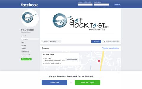 Get Mock Test - About | Facebook
