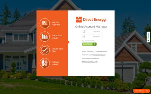 MyAccount: Login To Your Account - Direct Energy