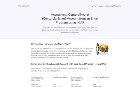 How to access your Centurylink.net (CenturyLink.net) email ...