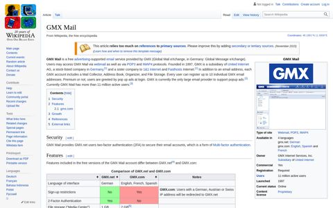 GMX Mail - Wikipedia