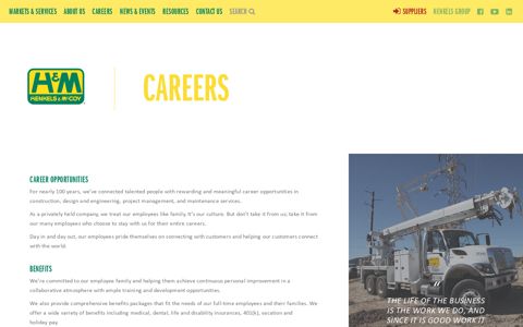 Careers - Henkels & McCoy