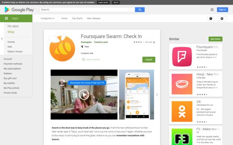 Foursquare Swarm: Check In - Apps on Google Play