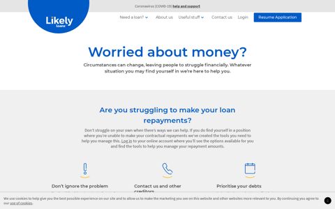 Do you have money worries? | Likely Loans