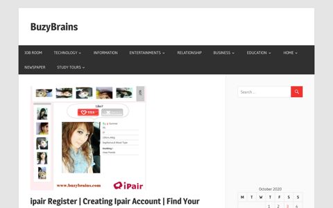 ipair Register | Creating Ipair Account | Find Your Partner ...