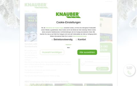 Kundenkartenportal - Knauber