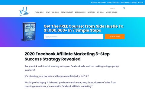 The 3 Step Facebook Affiliate Marketing Program [2020 ...