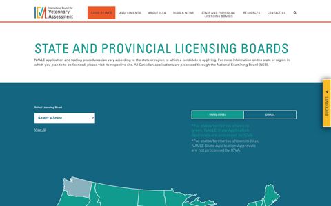 Licensing Boards | ICVA