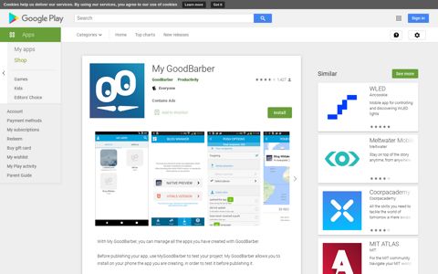My GoodBarber - Apps on Google Play