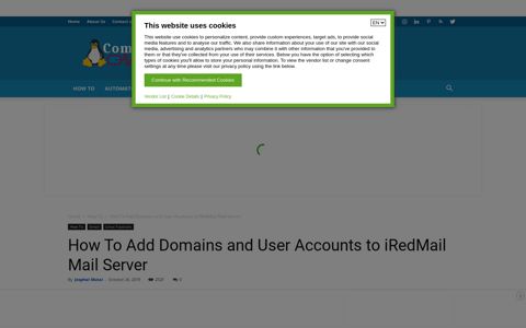 How To Add Domains and User Accounts to iRedMail Mail ...