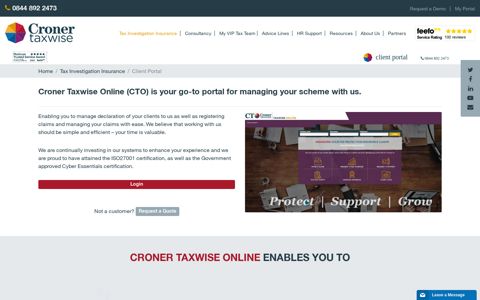 Client Portal - Croner Taxwise