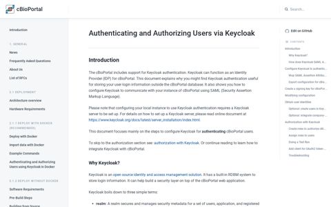 Authenticating and Authorizing Users via Keycloak - cBioPortal