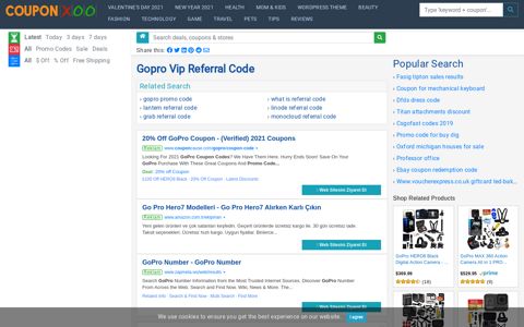 Gopro Vip Referral Code - 12/2020 - Couponxoo.com