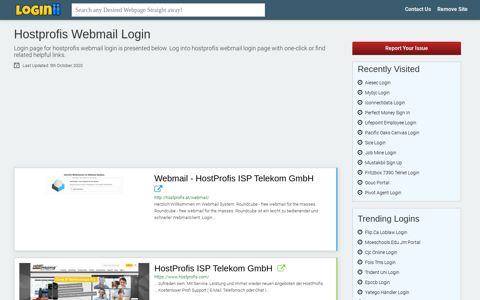 Hostprofis Webmail Login - Loginii.com