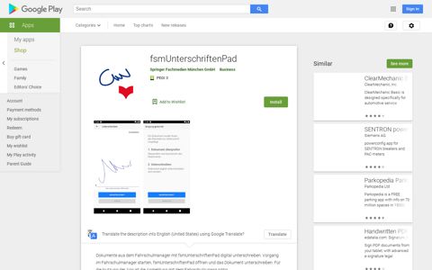 fsmUnterschriftenPad - Apps on Google Play