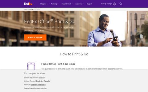 Self-Service Printing: Send & Print Service - Print & Go | FedEx ...