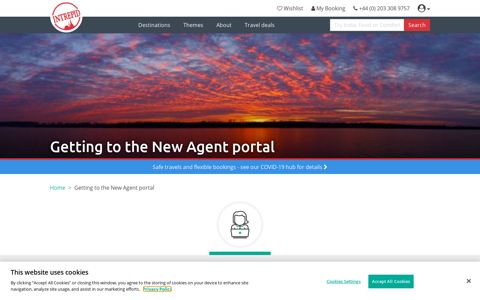 Getting to the New Agent portal | Intrepid Travel
