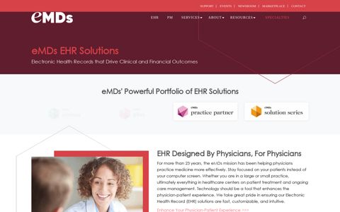 Electronic Health Record Platform, Systems & Solutions - eMDs