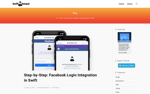 Step-by-Step: Facebook Login Integration in Swift - Swift Senpai