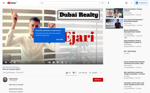 How to connect Ejari? - YouTube