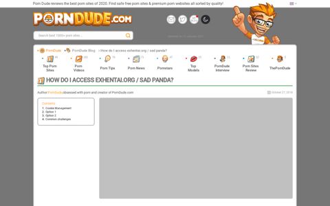 How do I access exhentai.org / sad panda? | Porn Dude – Blog