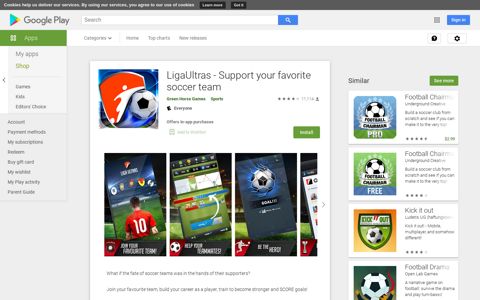 LigaUltras - Support your favorite soccer team - Apps on ...